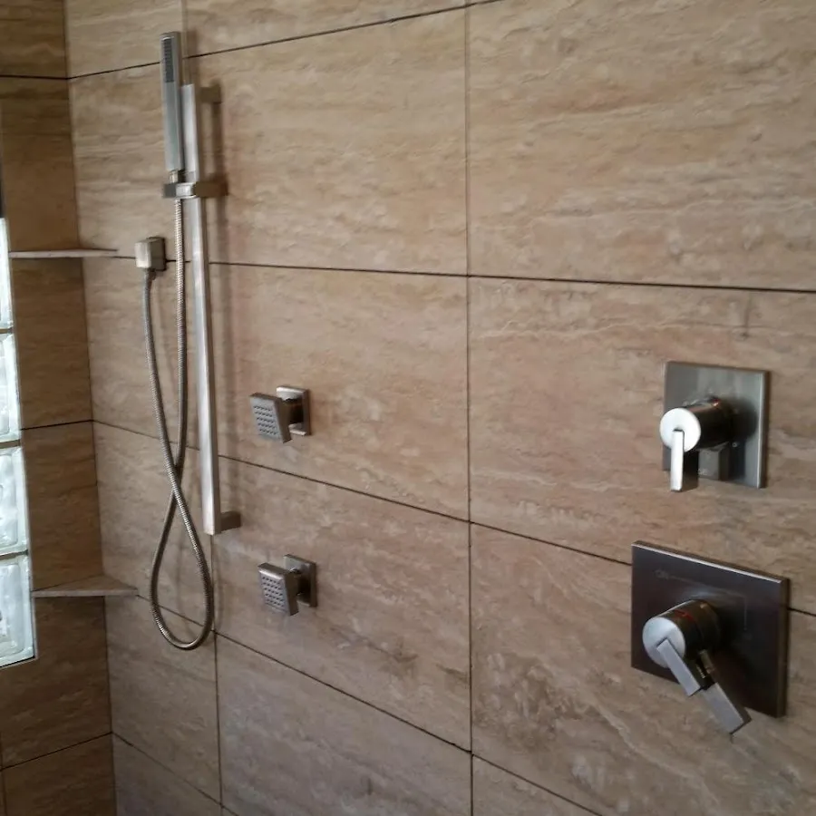 Shower fixture installation for Water Heater Replacement in Trinidad